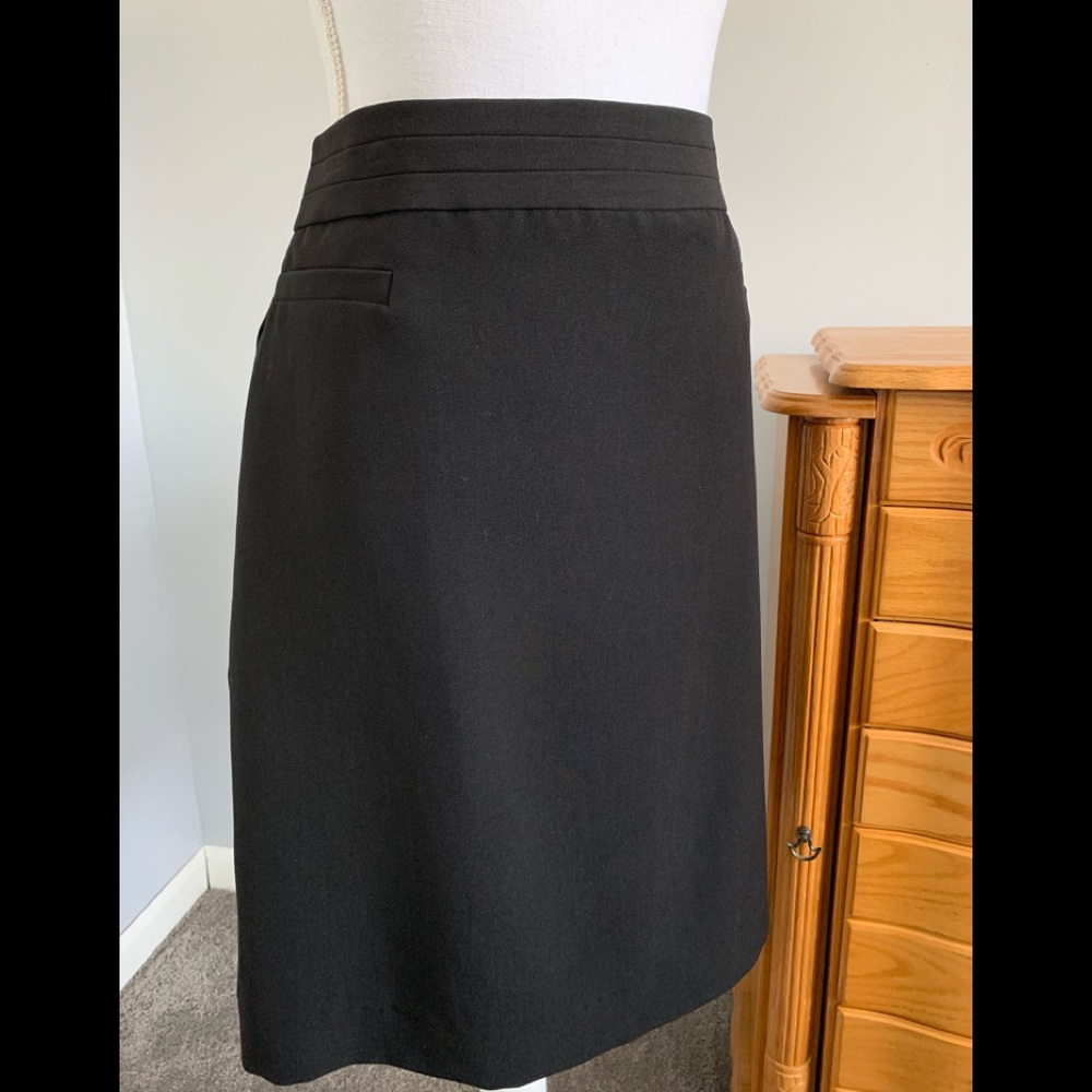 Lined pencil Skirt black